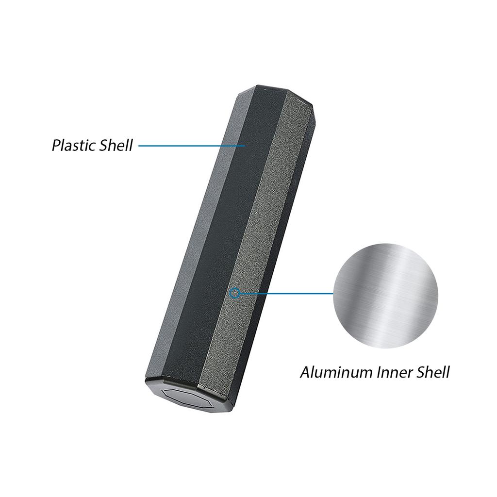 Octagonal Aluminum Shaker Maracas Hand Moving Shaker Percussion Instrument Accompaniment Music