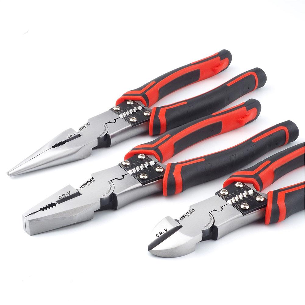 Professional Multifunction Pliers Stripper Crimper Cable Wire Cutter Nipper Jewelry Tools Diagonal