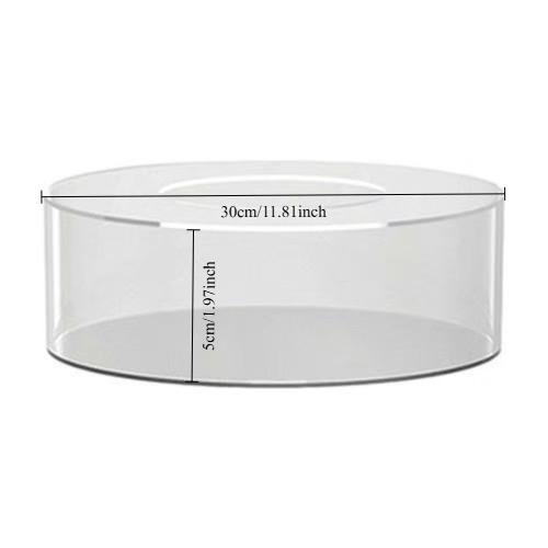 Acrylic cake stand Fillable lamp candy flower display stands Stackable Display Box for Wedding Birthday Party Table Pastry Decor