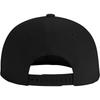 Rasta Lion Of Judah Flat Brim Baseball Cap Men'S And Women'S Adjustable Hat Black