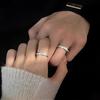 Gypsy Ring Matte Galaxy Male and Female Couples Pair Ring Alive