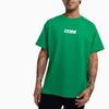 Converse T Shirts Unisex Green Crew Neck Moderate Straight Fit 10026573-A03