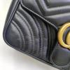 [Pre-Owned] Gucci GG Marmont Matelassé Mini Bag 'Black' - Very Good #1L5KGXE