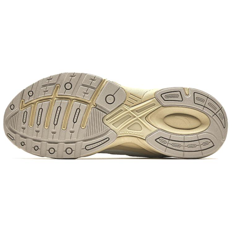 Anta Explorer 2 Slip Resistant Abrasion Resistant Low Top City Commuting Running Shoes Men's White Gray Sneakers 912445585-1