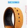 Konvexer Mund-Armband Für ORIS Tauch AQUIS Retro Rindsleder 733 7730 7740 Herren-Uhrenarmband 24 * 12mm 24 * 11mm Gürtel