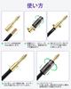 VCELINK Banana 8pcs 24K Gold for Speaker Wall Home Plugs, (4 pairs), Plated, Cables, Solderless, 12-18AWG Cable, Amplifier, Plate, Theater.