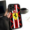 Luxury FerrariEs Sports Car Phone Case Simple Solid Color Frosted Silicone For IPhone 17 16 13 12 15 14 Promax Plus All Inclusi JG2