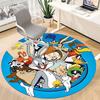 1pc Looney Tunes Office Round Area Rug, Under Office Chairs Bedroom Living Room Home Decor, Room Decoa1016162