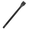 Japanese Black Slotted Straight Flat Tip Punch Cut Leather Craft DIY Tool