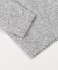 TOFFEE Fuzzy V-Neck Knit (Melange Grey)