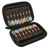 Hot 16Piece Set of Lure Bait, Rotating Composite Sequin Fishing Gear Bag, Metal Sequin Fake Bait