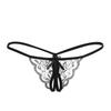 Fashion Lace Open Thongs G-string Panties Knickers Lingerie Underwear Lace Open Micro Bandage Thongs Briefs Crotchles T-back
