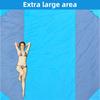 Waterproof Beach Mat Extra Large Outdoor Camping Mat Blanket Folding Sand Free Pocket Mattress Portable Lightweight Picnic Mat