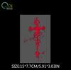 Personality creativity and faith dance car sticker car motorcycle scratch decoration reflective waterproof sticker