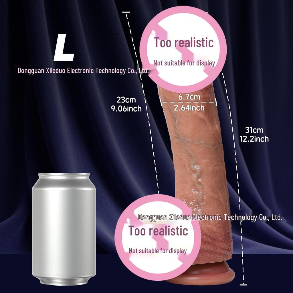 Realistic Silicone Large Soft Female Masturbation Toy