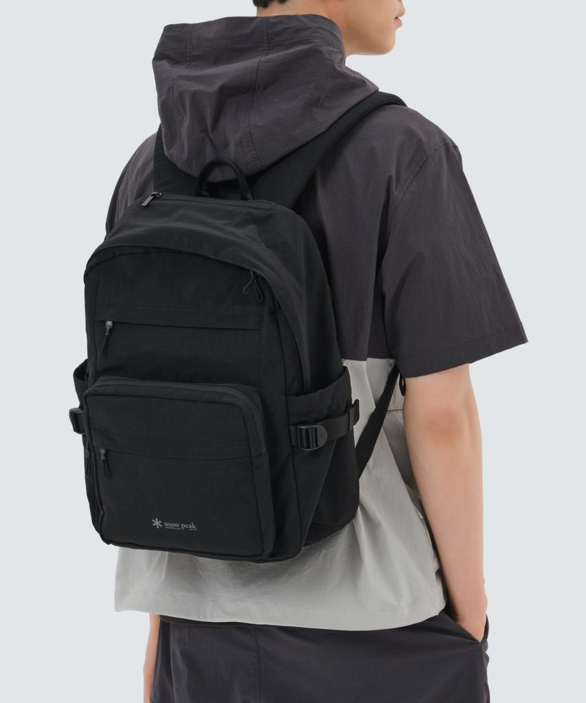 Snowpeak Apparel Dual-Tech Basic Backpack 22L (S25Sufbp32) Black