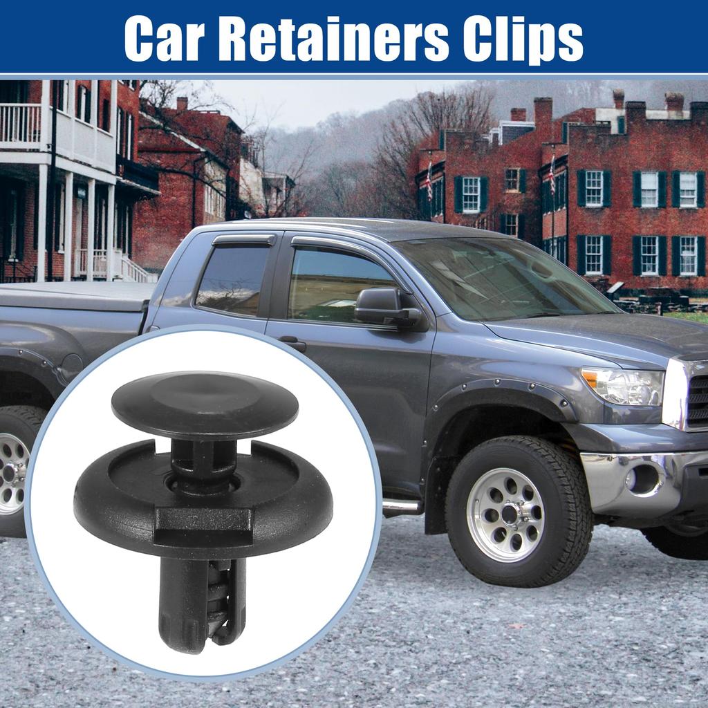 ACROPIX Toyota 4Runner 2003-2009 Car Radiator Cover Retainer Clip Push Type Rivets - 30 Pack