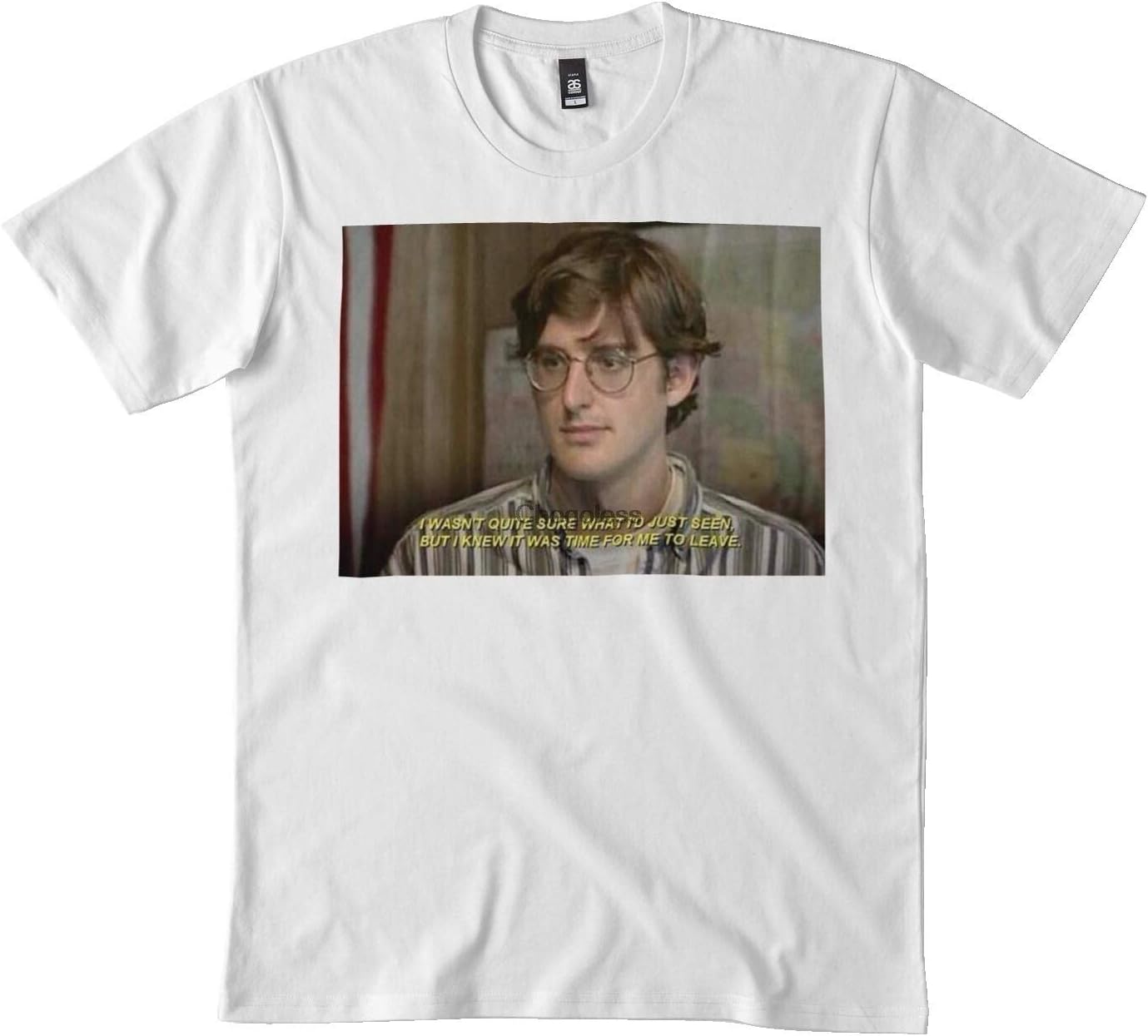Time to Leave Louis Theroux t-Shirt DMN Black 4XL белый