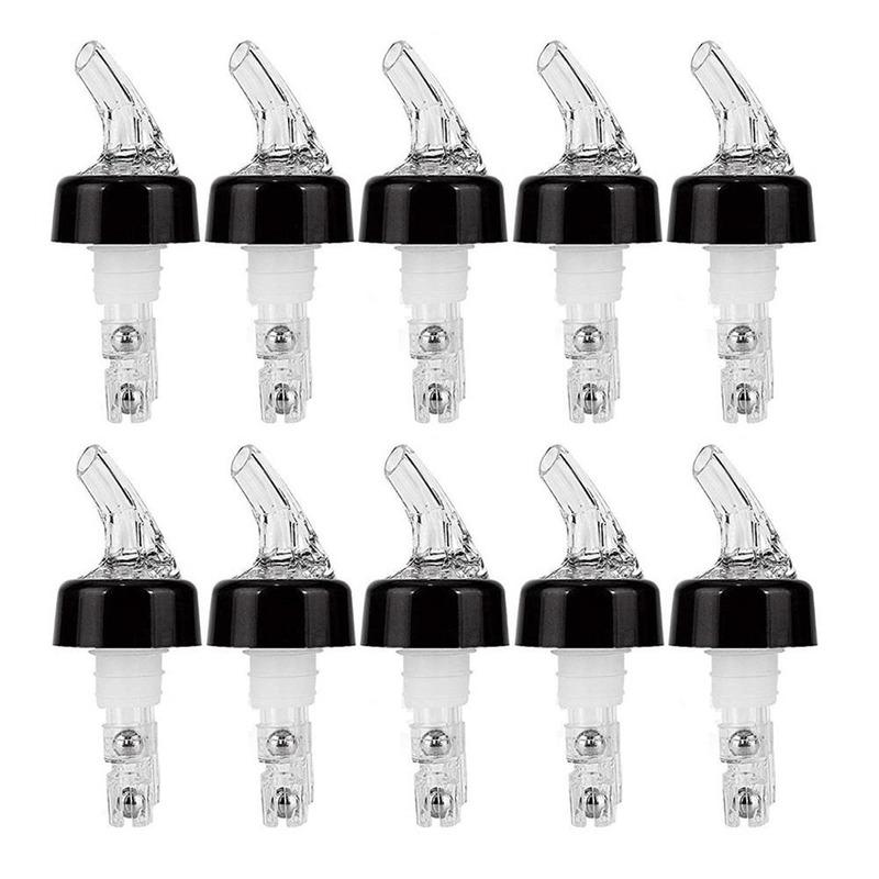 30ml Plastic Liquor Pourer Olive Oil Wine Bottle Pour Spout Plug Stopper Cork Wine Dispenser Leakproof Bar Supplies