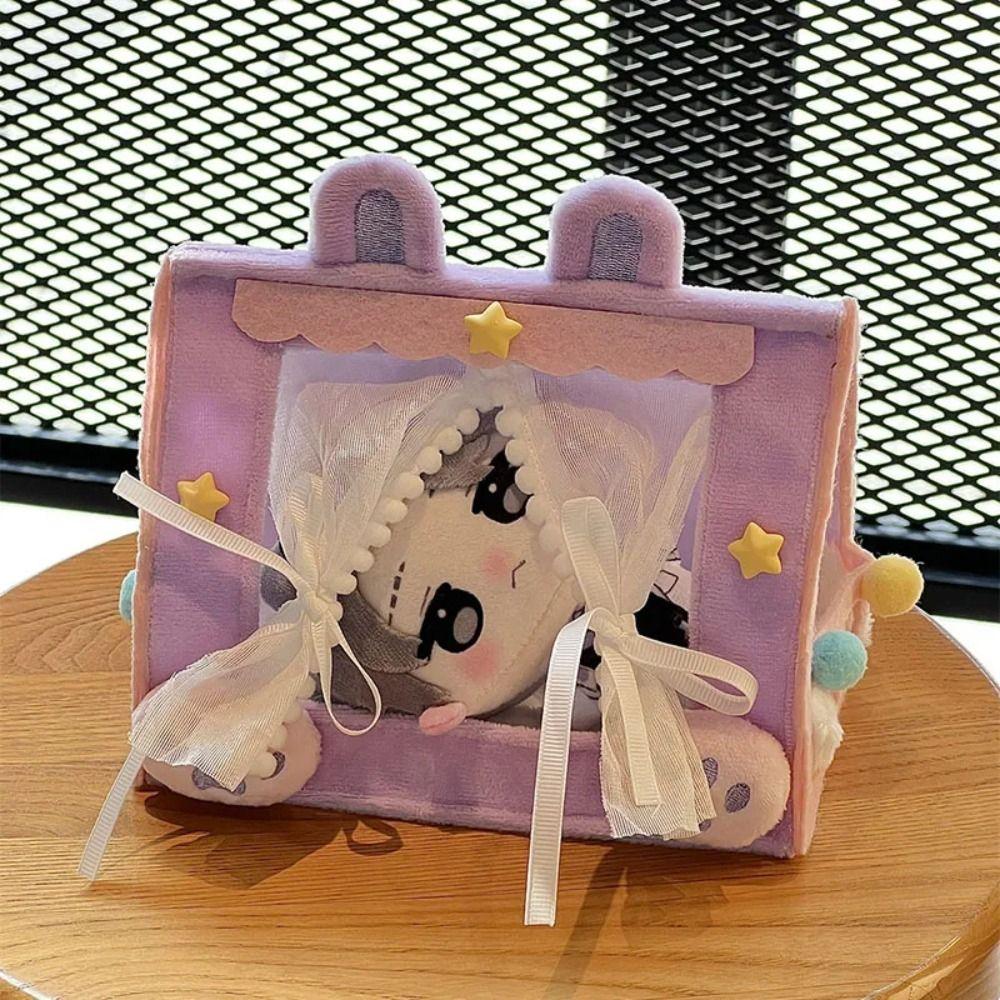 Doll Furniture Doll Tent Desktop Ornaments Doll Sleeping Bed Creative Cotton Doll Bed  Girl Gift