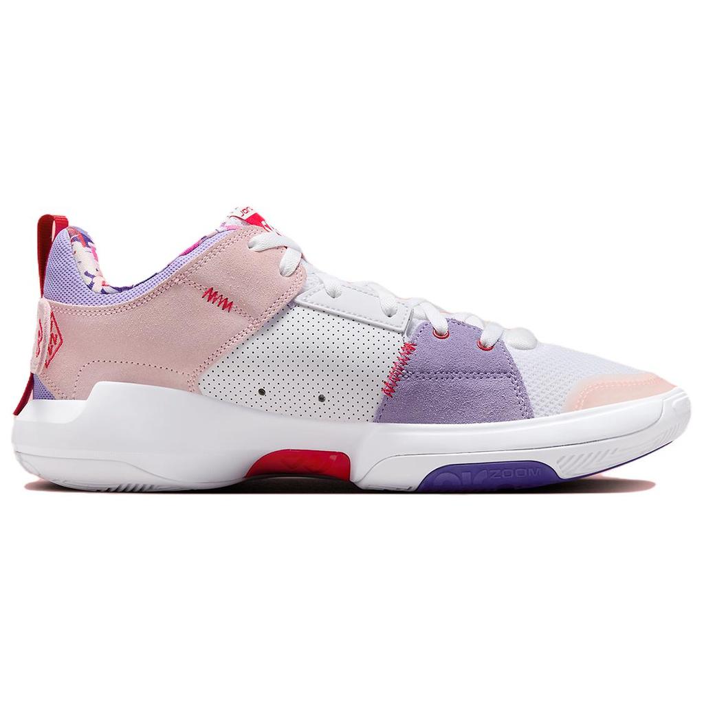 New JORDAN One Take 5 White Arctic Punch Purple Pulse University Red Translucent Outsole FQ3098-100