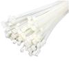 A84E-Cable Ties INDUSTRIAL QUALITY Cable Ties: 100X2.5Mm Color: White Quantity: 250 Pieces