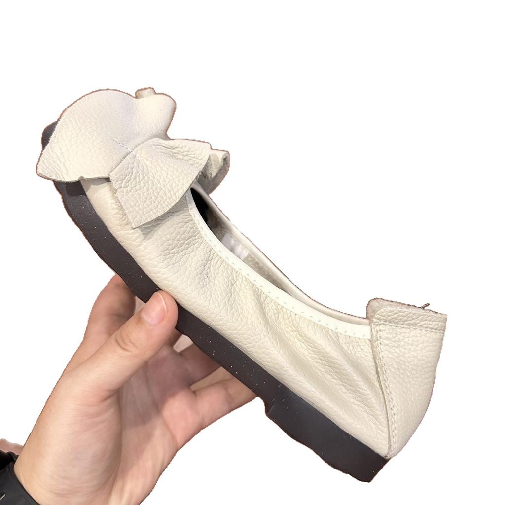 Women Loafers Slip On Flat Shoes Woman Summer Flats Soft Comfort Genuine Leather Moccasins Loafers Vintage Breathable Casual Shoes