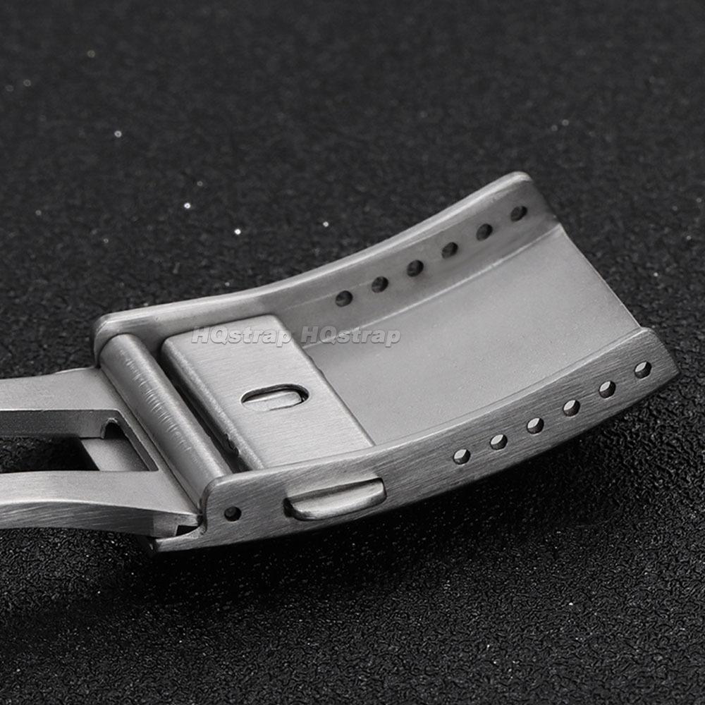 316L Edelstahl Uhrenarmband Schließe 18mm 20mm 22mm Solide Faltschließe Ersatz für Seiko Metallschließe Uhrenzubehör