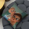 Federa per Cuscino The Boss Baby 2-in-1 Reversibile in Peluche | Auto/Divano/Letto | Regalo Perfetto