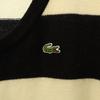 Lacoste Wool Blend Border Pattern Long Sleeve Sweater 44 Knit Women Used
