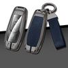 Leather Car Metal Key Case Cover For Ford Focus 3 4 St Mondeo 5 Mk5 Mustang F-150 Explorer Edge Fiesta Kuga Mk3 4 Key Chain