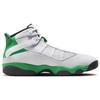 Air Jordan 6 Rings Białe Szczęśliwa Zieleń Męskie Sneakersy Czarne 322992-131