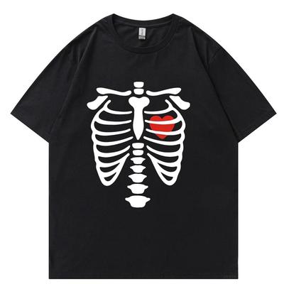 T-shirt Graphique Y2K Squelette Harajuku Kawaii Coton Unisexe T-shirt Nouveau T-shirt Surdimensionné TSHIRT WoUnisexs Streetwear Tops Unisexe Tee