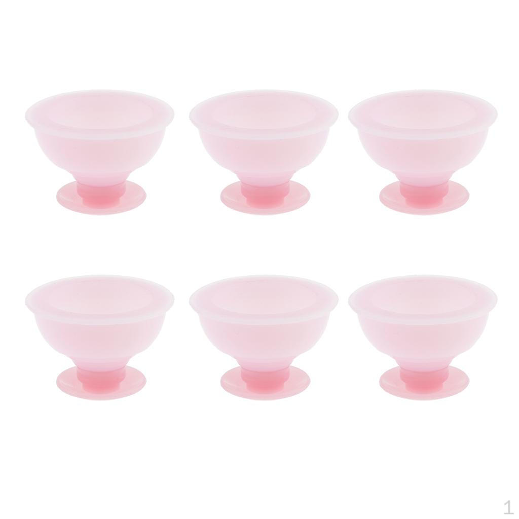 

6 штук силиконовых китайских вакуумных банок для массажа тела