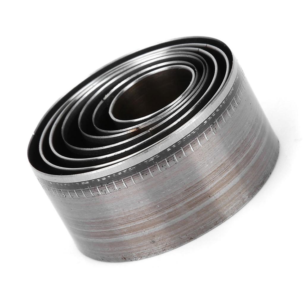 7 Pcs Leather Punching Tool Circular Puncher Punch Die for Leather Treatment