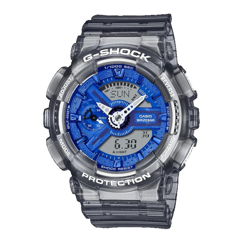 

Casio Men s Resin 200M Water Resistant Digital Shock Resistant Quartz Watch GMA-S110TB-8A серый
