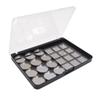 Palette en Aluminium Palette Vide pour Ombre à Paupières Étui Rechargeable Outil Multi-usages Boîte de Rangement Maquillage godets d'Échantillons Plateau pour Ombre à Paupières