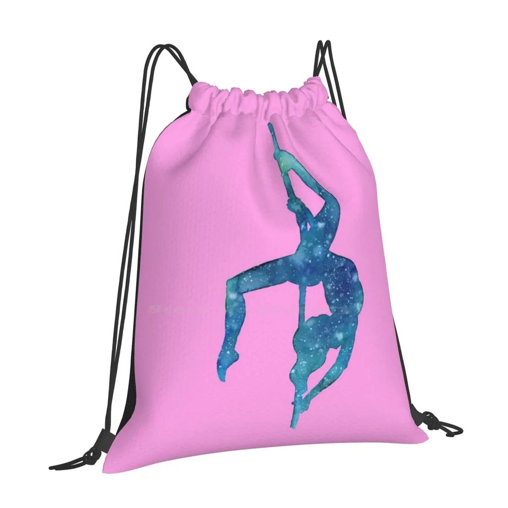 Pole Dancing Underwater School Bag Big Capacity Backpack Laptop Underwater Under The Sea Ocean Lover Poledance Pole Dancer Pole