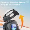 AntiFog Ventilated Lens Protectors for X5 Camera Tempereds Glass Cover With Secure Snap On