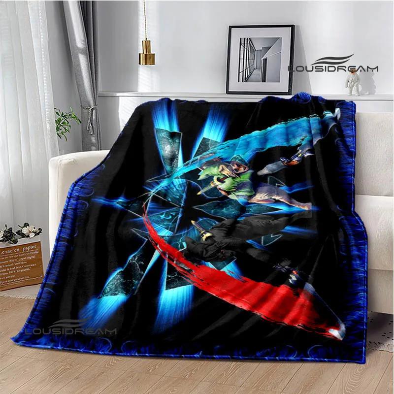 Manta Cartoon 3D Z-Zeldas Mantas de Flanela Quentes Manta Macia e Confortável Mantas para Casa e Viagem forros de cama Presente de Aniversário