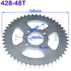 Motorcycle 25T/31T/32T/37T/41T/48T Rear Sprocket 428 Chain Disc 48MM For ATV Go Kart UTV Buggy Golf Cart Quad Bike Accessories