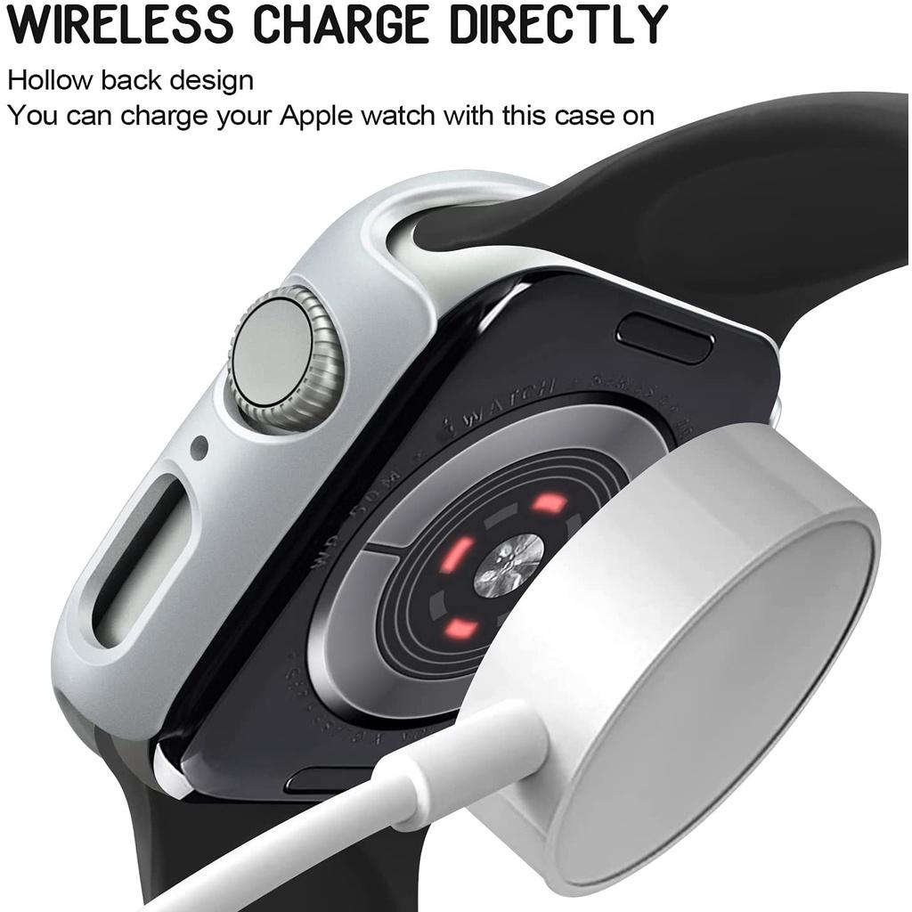 Glasabdeckung für Apple Watch Gehäuse 45 mm 41 mm 44 mm 40 mm 42 mm 38 mm iWatch Zubehör Displayschutzfolie Apple Watch Serie 3 4 5 6 SE 7 Zubehör