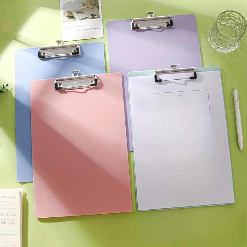 Clipboard Folder - Premium PVC File Organization, Suitable for Office Flyer Exam Forms, Classroom Teacher Filing System, Storage
