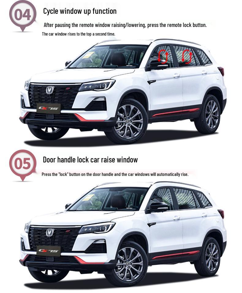 Changan CS75 22/23-Model OBD Automatic Window Lifter & Closer