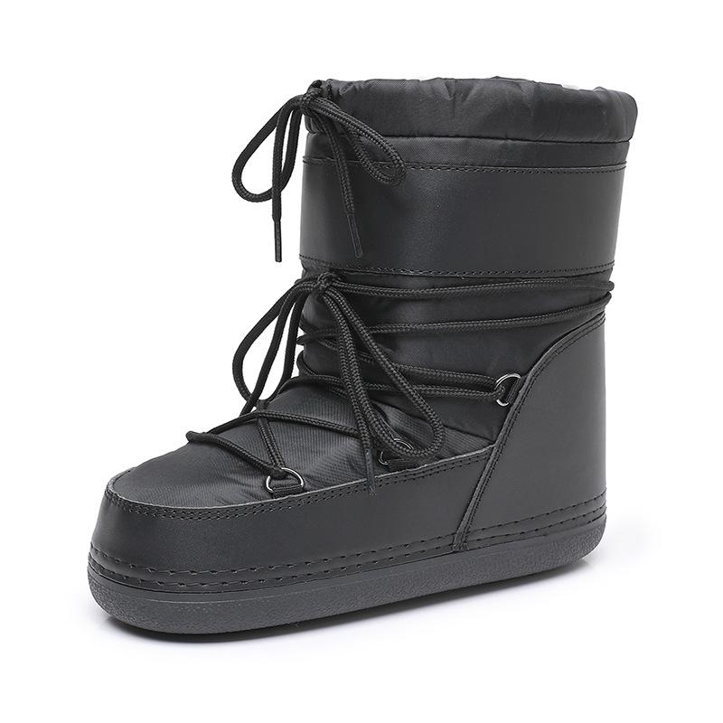 2024 Short Tube Waterproof Non-Slip Space Boots - Thickened Warm Snow Boots for Europe
