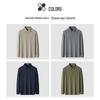 MONTAGUT Men's Long Sleeve Polo Shirt
