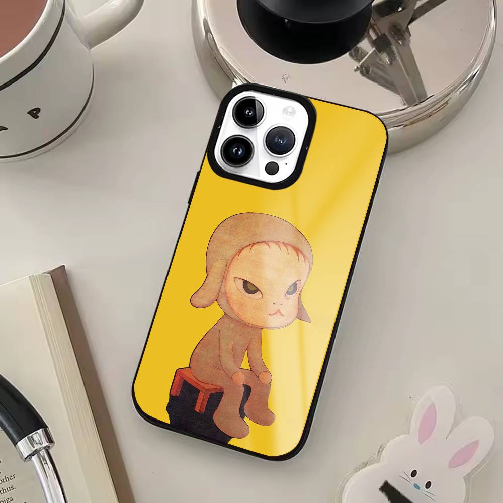 Art Y-Yoshitomo N-Nara Phone Case For iPhone17,16,15,14,13,12,11 Plus,Pro Max Magnetic For Magsafe Wireless Charging