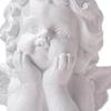Angel Statue Planter Pot with Drainage Hole Resin Desktop Ornament Decoration Crafts