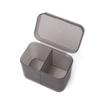 Lightweight Cotton Pads Box Double Compartment Makeup Brushes Organizer New Nail Wipes Box