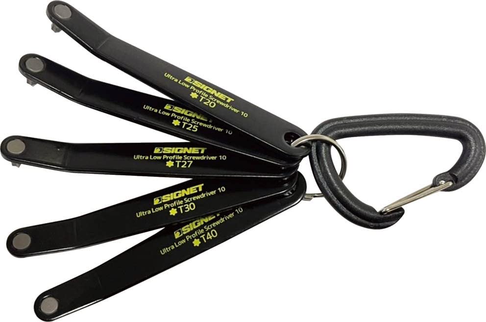 

SIGNET Maintenance Thin Offset Wrench Set of Hex Lobe 35082 (Signet) Tool, 5, Type, Black, чёрный